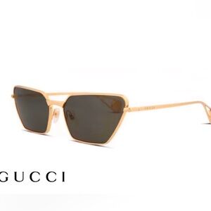 Gucci Gold Sunglasses for Women Brand New!